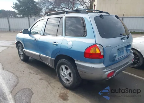 2004 Hyundai Santa Fe Gls/Lx z USA, uszkodzony, nr VIN KM8SC13E54U699844